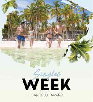 Singles Week y otros eventos en Barceló Bávaro