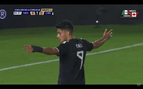 Resultado de imagen para raúl jiménez gif
