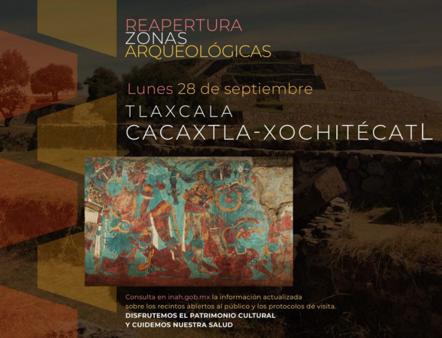 Zonas arqueol&oacute;gicas de Tlaxcala avanzan con su reapertura 