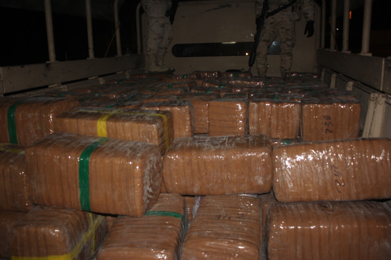 Aseguran en Ju&aacute;rez m&aacute;s de 250 millones de pesos en drogas