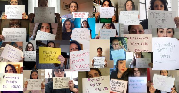 #UnVioladorNoSeráGobernador: Mujeres piden a AMLO romper el pacto con Salgado Macedonio