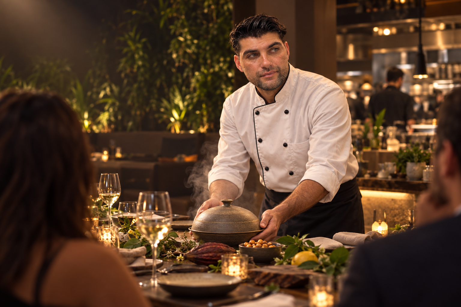 Luis Manuel Kadour Ponce presenta "Mesa Invisible", una cena donde los sentidos cambian la forma de cenar